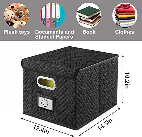 Miniatura 2 de Caja de almacenamiento de archivos, organizador de archivos colgantes, organización y almacenamiento de oficina, carpetas plegables decorativas,