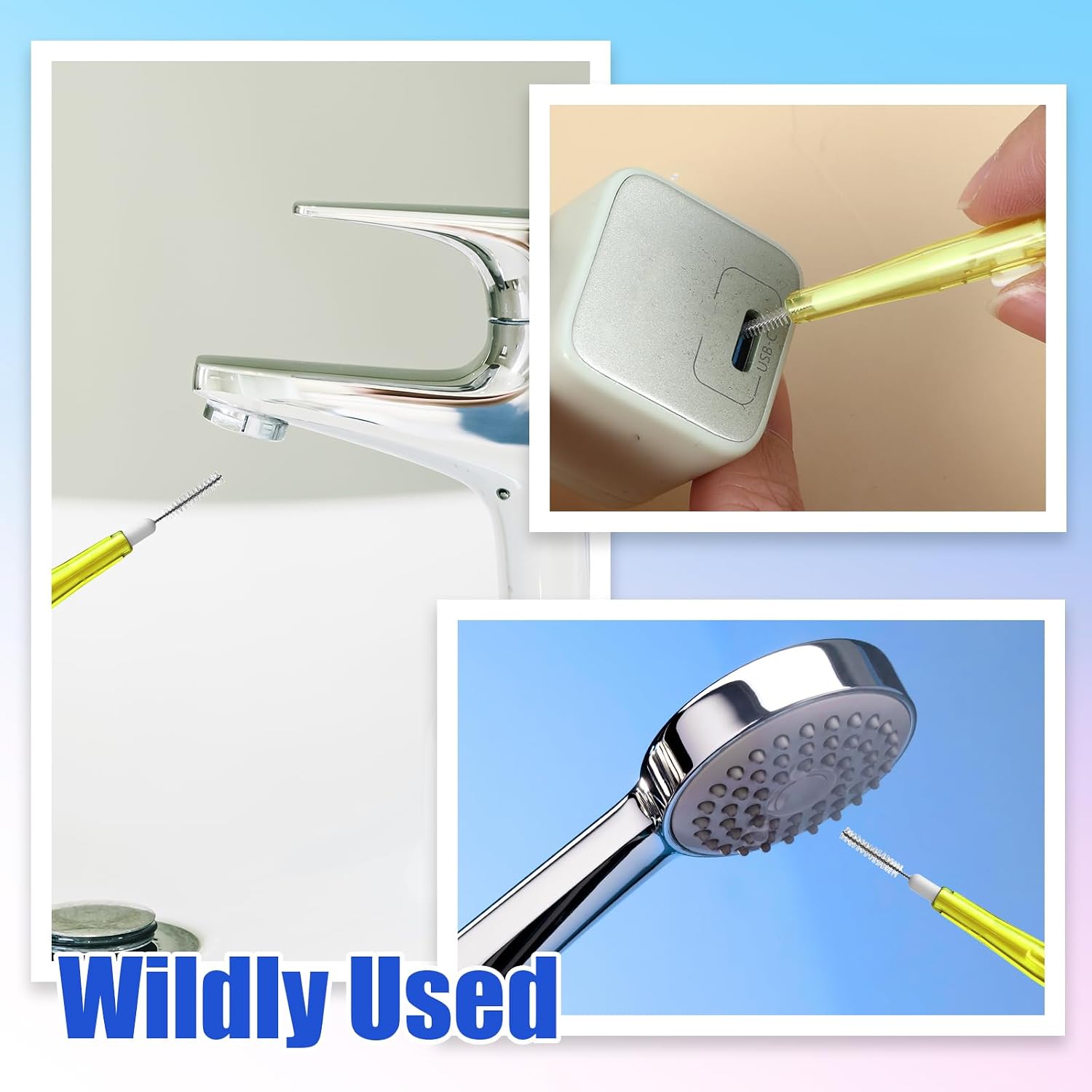 10 Pcs Phone Charge Port Cleaning Tool Kit Anti-Clogging Mini Brushes Cleaner Charging Port Cleaner Dual Side Multifunction Tools for Phone Camera Lens Speaker and Receiver