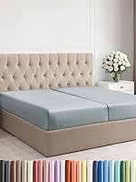 Vista 515 de King Fitted Bed Sheet - Bottom Single Fitted Sheet Only - Ultra-Soft Hotel Luxury Bedding w/ 8-16 Inch Deep Pockets - Breathable, Cooling & Wrinkle