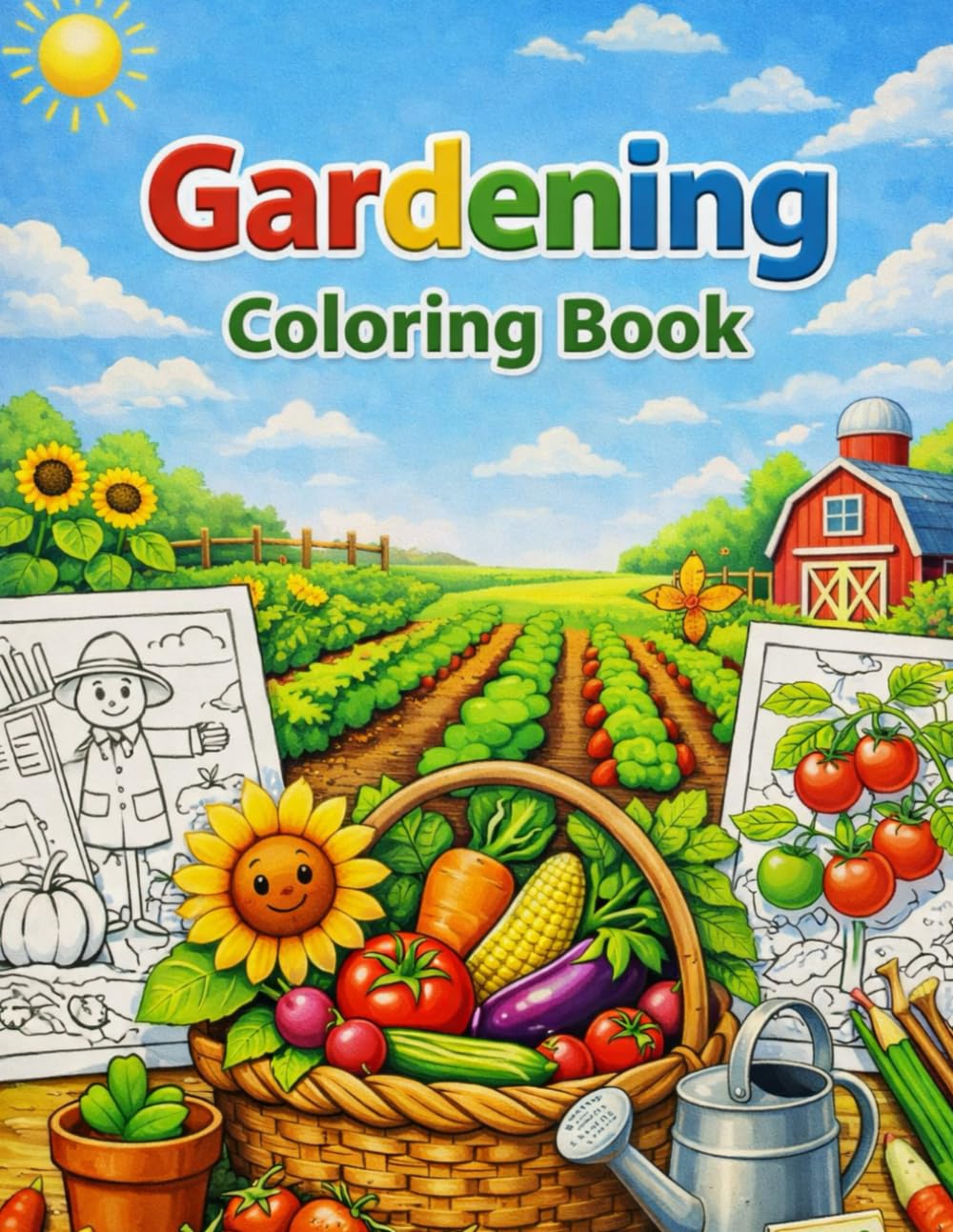 Plants Coloring Book for Kids (Dream Weaver Coloring Series for Kids Ages 3–7)