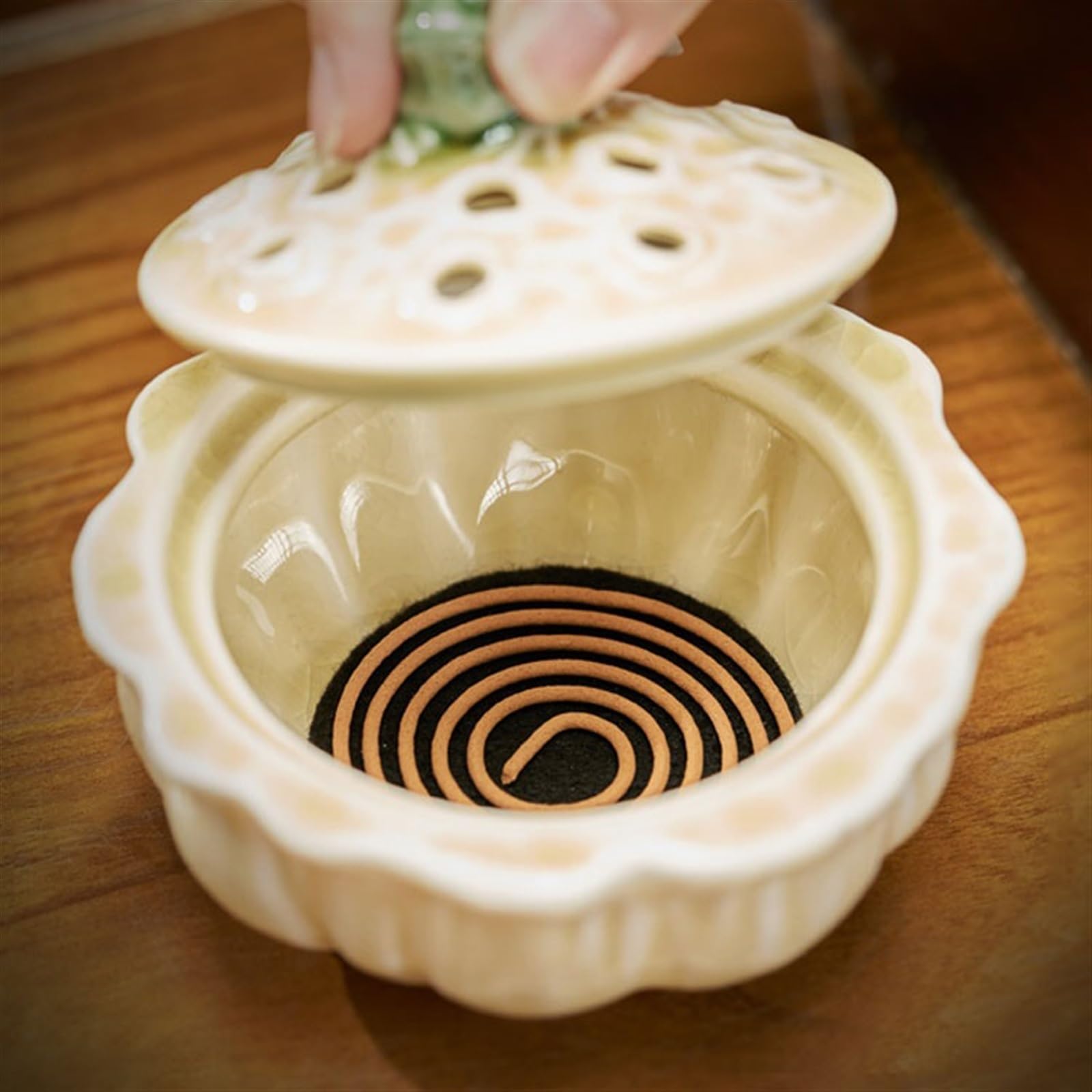 Porte-encens à Refoulement En Céramique En Forme D'éléphant, Brûleur D