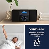 Denver MCA-240 Micro-chaîne CD/FM avec Double Alarme, AUX, Prise Casque, télécommande, 2 x 2 W RMS, Noir - 4
