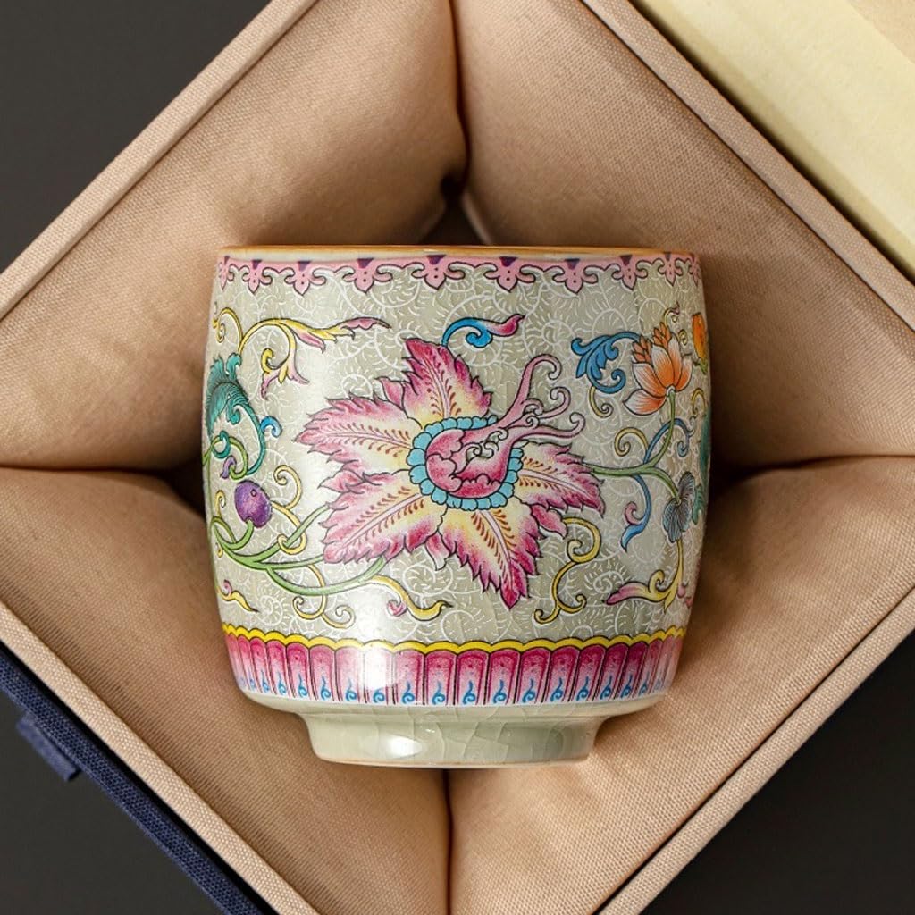 GSOUL Kungfu Tea cup Portable Travel Teacup Ceramic Personal Cup Host Home Use Kung Fu Tea Set Small Tea Cups