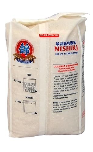 Miniatura 8 de Nishiki - Arroz Musenmai arroz blanco de grano medio 2 libras paquete de 12
