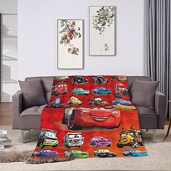 Amazon｜毛布 カーズ アニメ 軽量 ブランケット フランネル 洗える