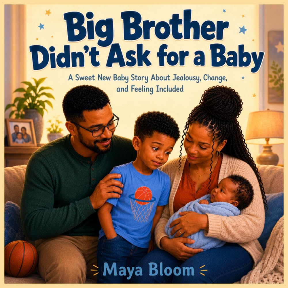 Big Brother Didn’t Ask for a Baby: A Sweet New Baby Story About Jealousy, Change, and Feeling Included (Maya Bloom New Baby Sibling Stories)