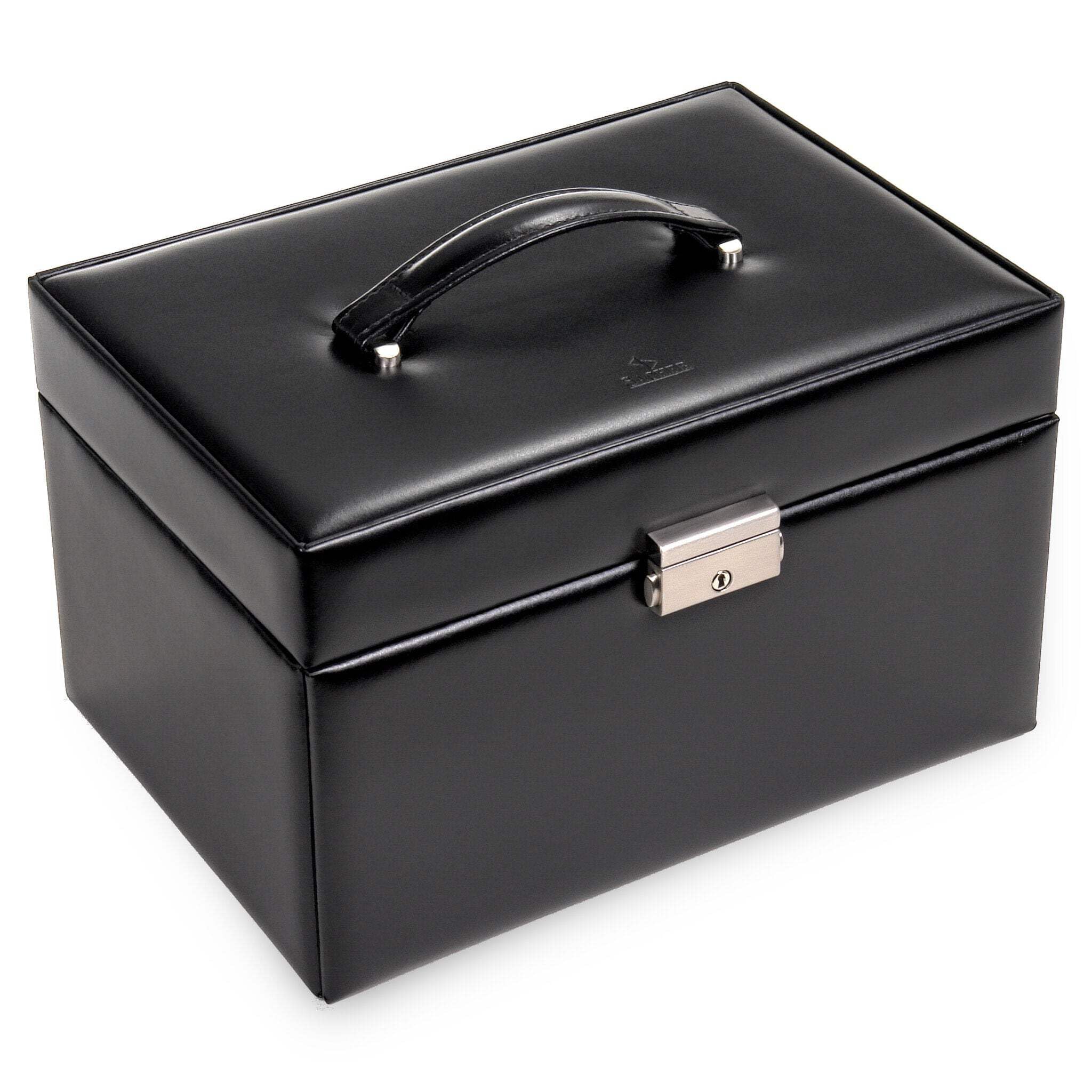 Portagioie Jasmin New Classic/Nero, Pelle sintetica