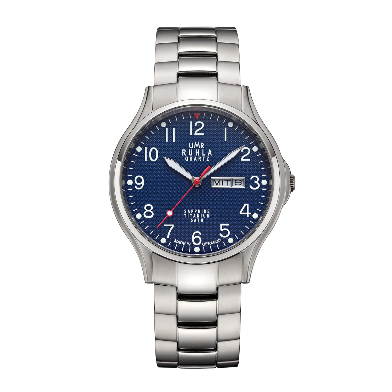UMR RUHLA-Classic 90407, Armbanduhr, Herren, Quarz, Titan, 5 bar