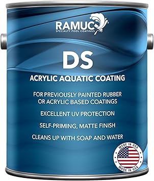 RAMUC DS Acrylic Pool Paint – 1 Gallon Kit