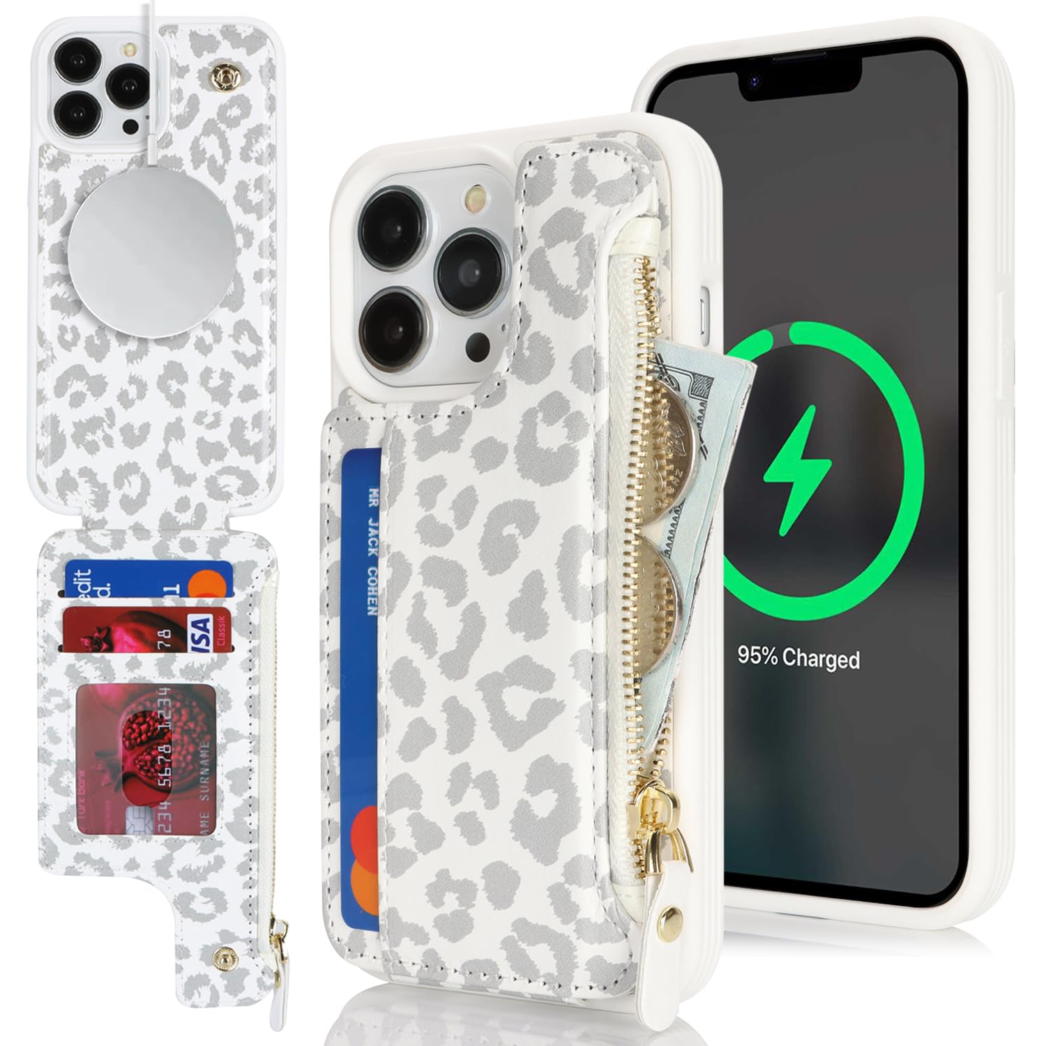 SailorTech iPhone 13 Pro Case with Credit Card Holder magsafe