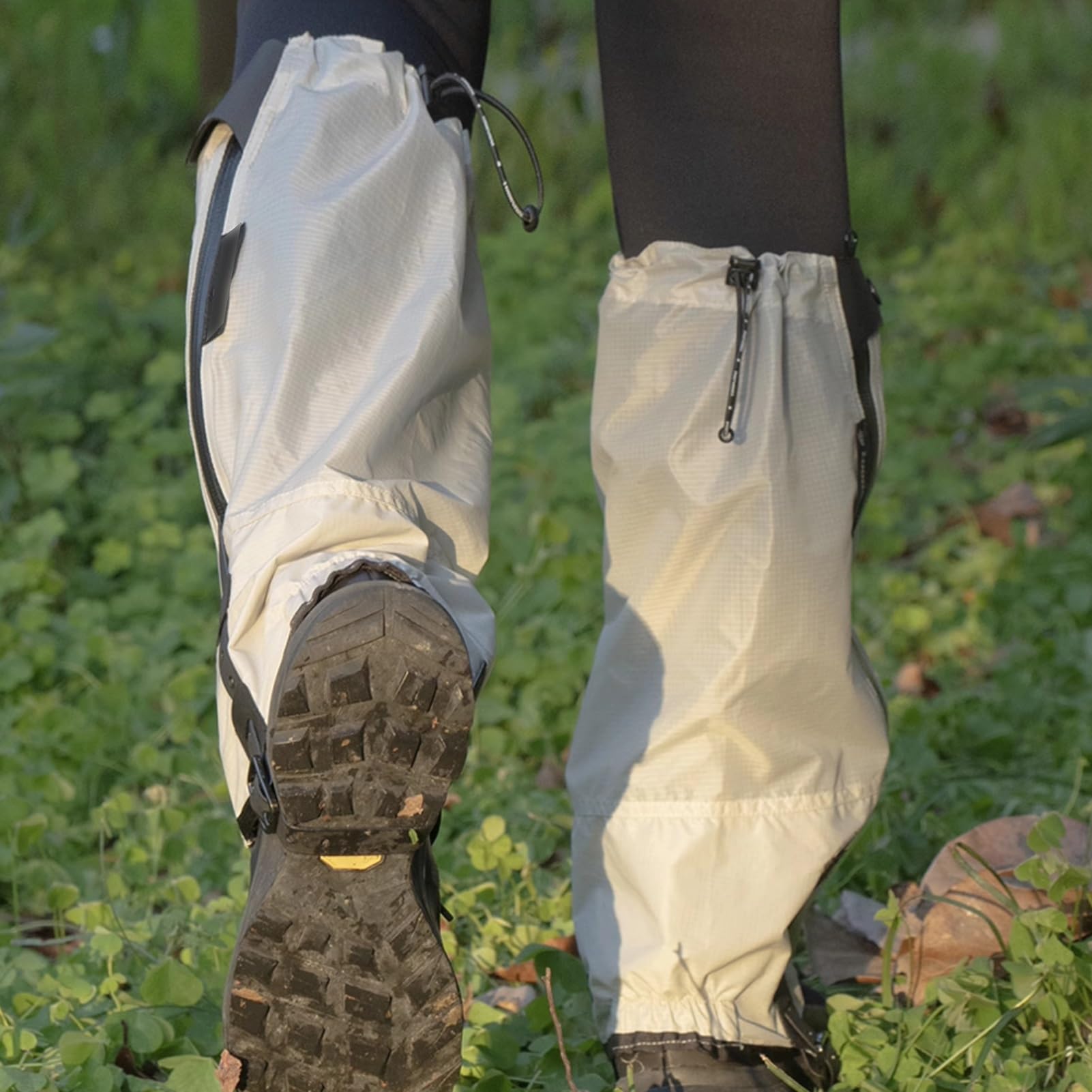 1 Paire De Guêtres De Jambe, Guêtres De Bottes De Neige Réglables avec Sangle Inférieure Épaisse Remplaçable