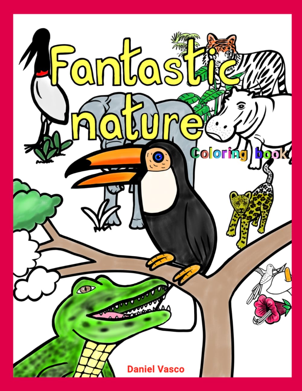 Fantastic nature - coloring book