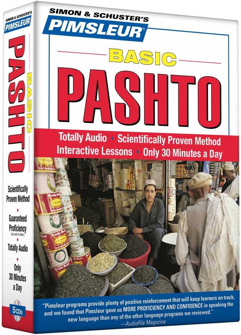 Pimsleur Pashto Basic Course - Level 1 Lessons 1-10 CD: Learn to Speak and Understand Pashto with Pimsleur Language Programs (1)