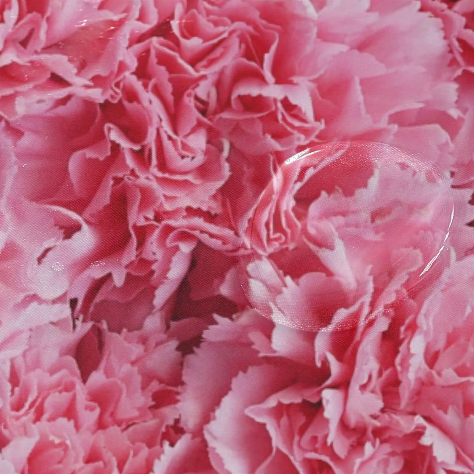 Duschvorhang-Set Valentinstag – 175x178 Cm, Rosa-rot Mit Herzen & Kirschblüten, Wasserdichter Polyester, Inkl. 12 Haken