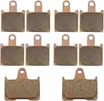 28-28 ささきページ Amazon.com: AHL Front & Rear Brake Pads Set for Kawasaki
