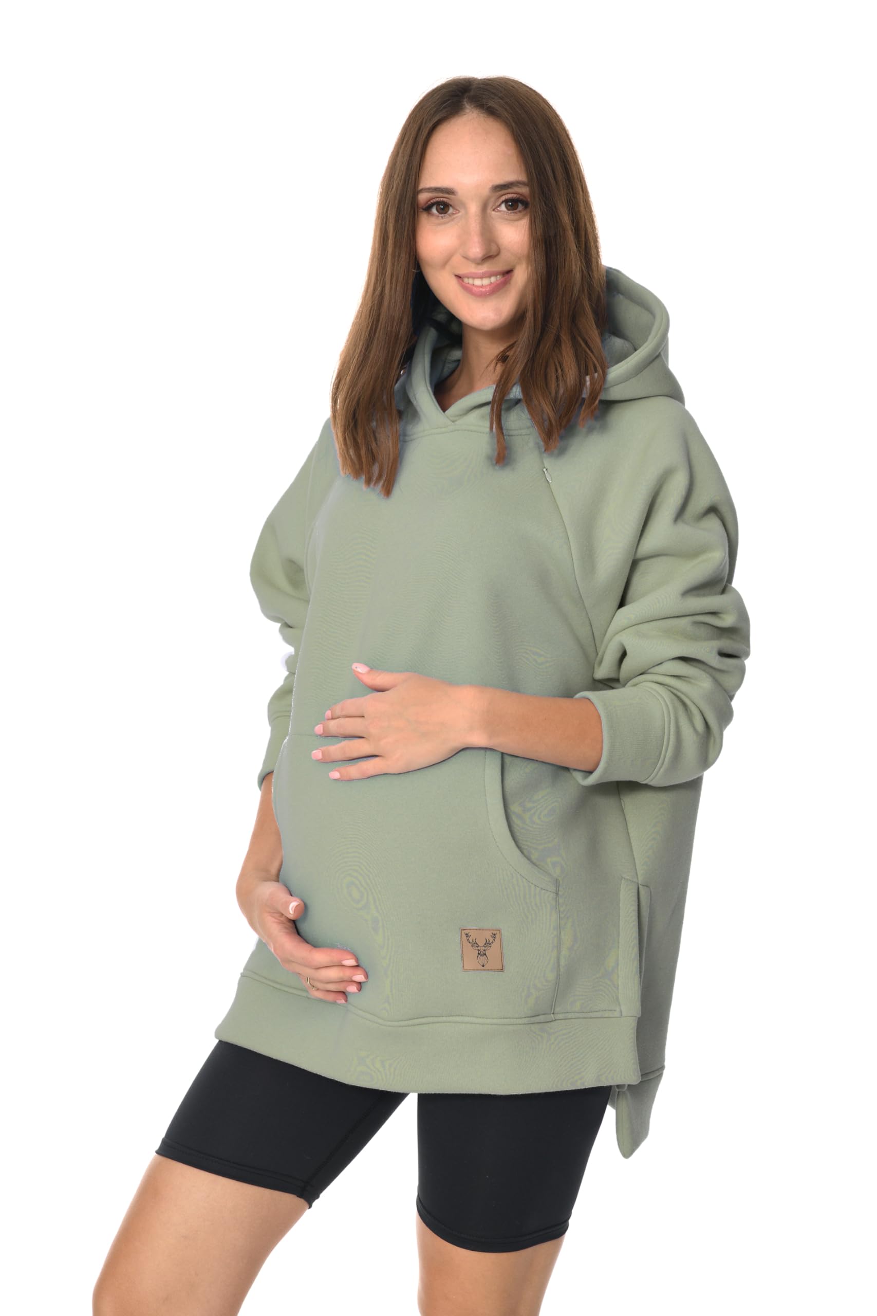 MijaCulture Maglione premaman 2 in 1 per allattamento e premaman Stella M014