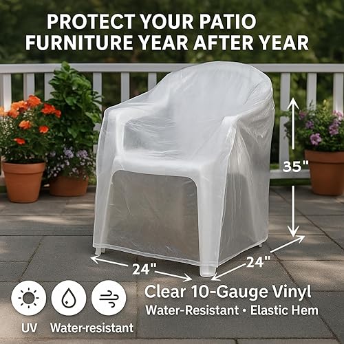 Miniatura 3 de COLIBROX - Fundas de vinilo para exteriores