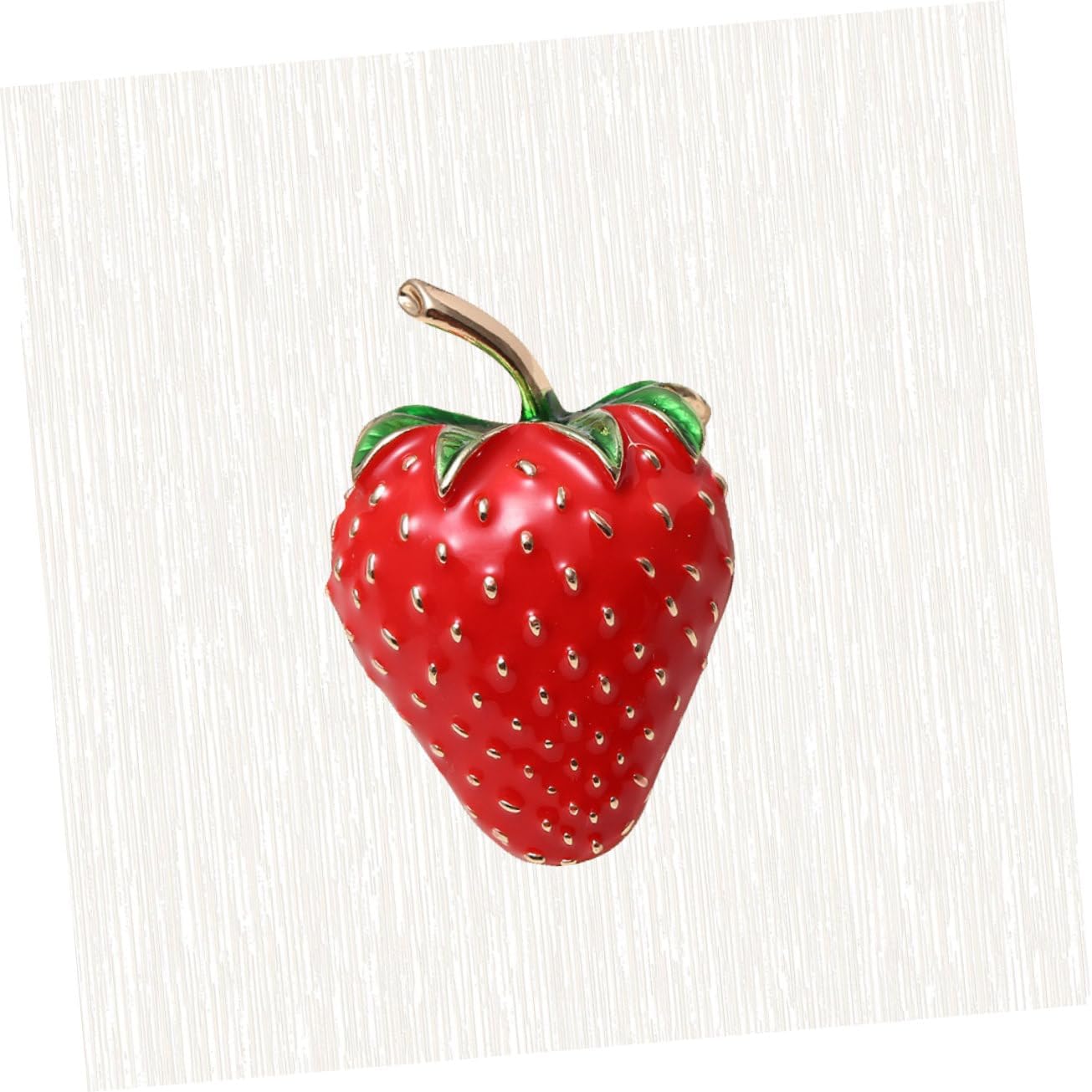 1pc Strawberry Brooch Cute Corsage Dress Pin for Boys and Girls Girls Decorative Scarf Buckle Chic Breastpin for Clothing for Hats Bags and Accessories
