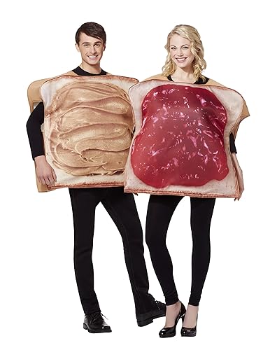 Spirit Halloween Adult Peanut Butter and Jelly Couples Costume |