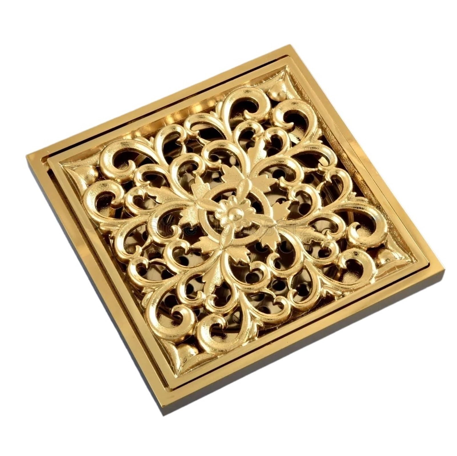 Floor Drain Brass Floor Drains Shower Floor Drain Bathroom Square Floor Drain Strainer Cover Grate Waste