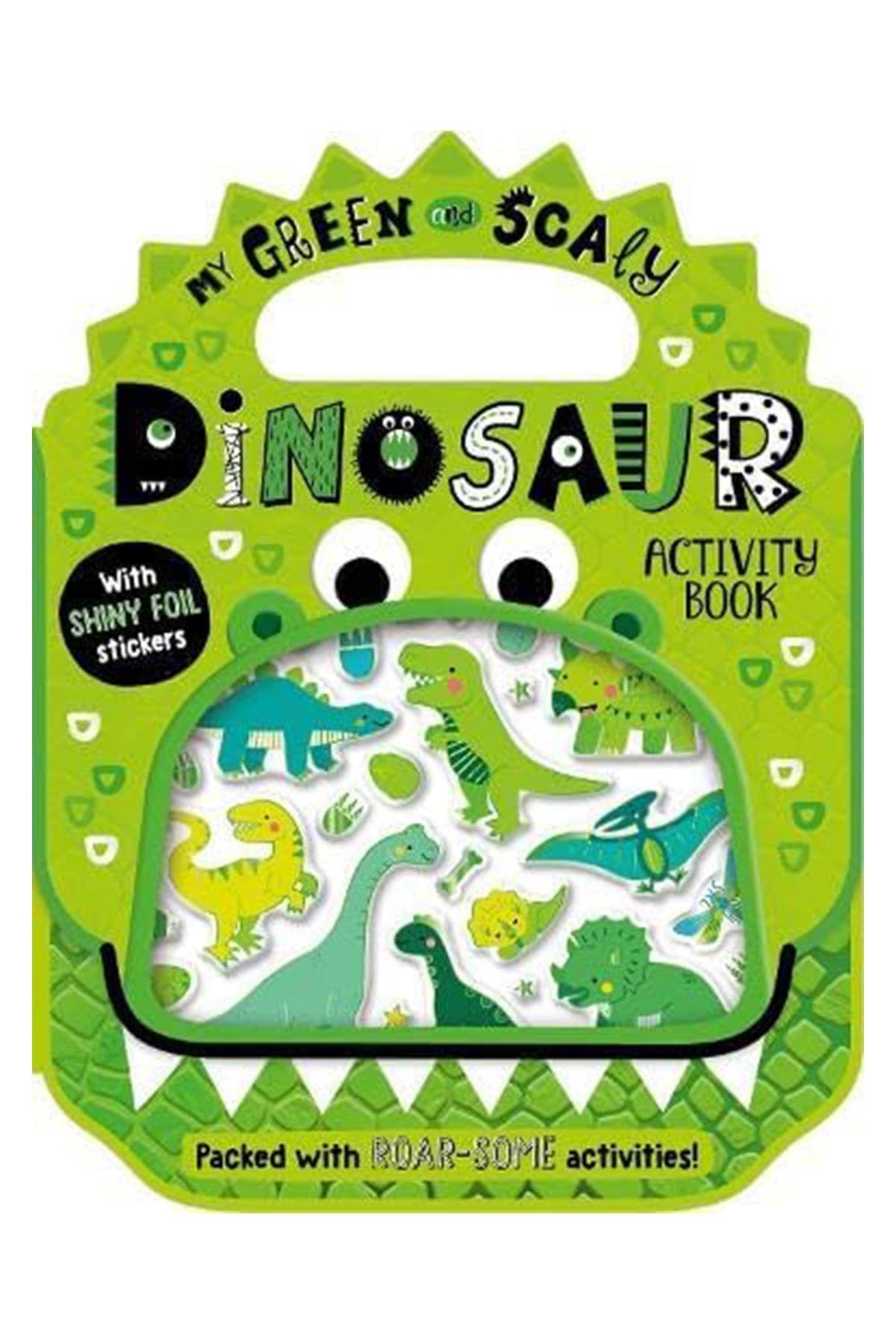 Shiny Stickers My Green and Scaly Dinosaur Activity Book