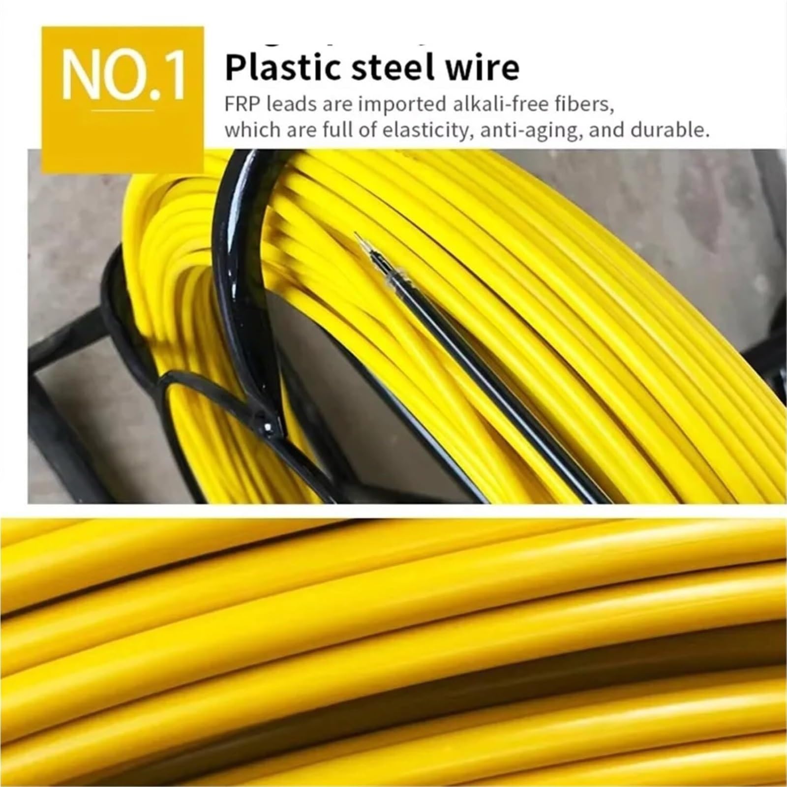 Maszyna do gwintowania, 8 mm 100 m elektryk nawlekacz drut z włókna szklanego i pręt prowadzący kabel taśma rybna nawijarka pogłębiarka nadaje się do DIY, narzędzie do okablowania