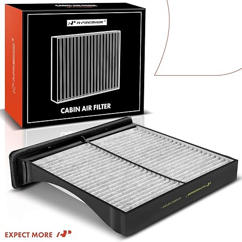Miniatura 9 de A-Premium Filtro de aire de cabina de 2 piezas con carbón activado compatible con el modelo Subaru - Crosstrek 2016-2017, Forester 2009-2018,