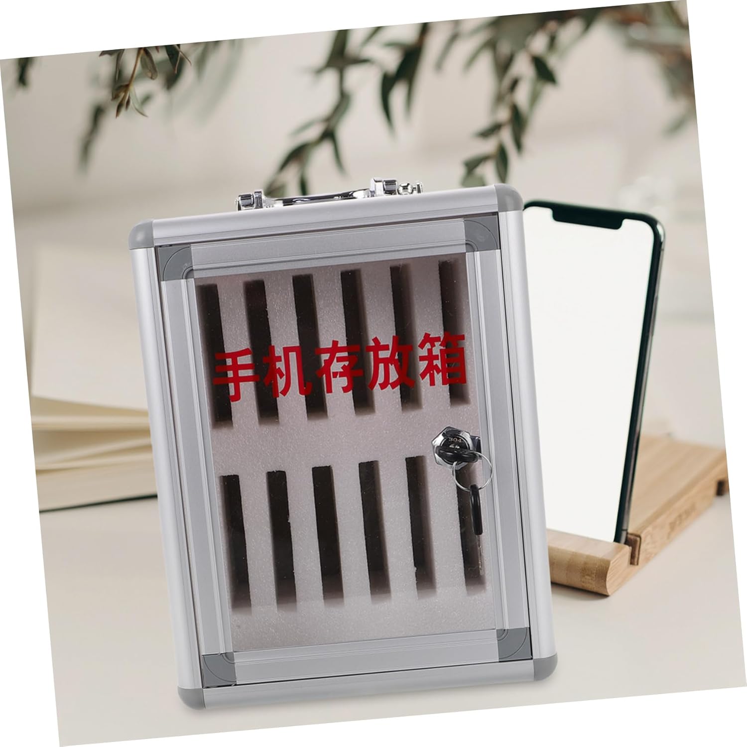 携帯 話 製 耐傷性クッ 付 教室 会議室対応 全 付 持 な 付 ボックス