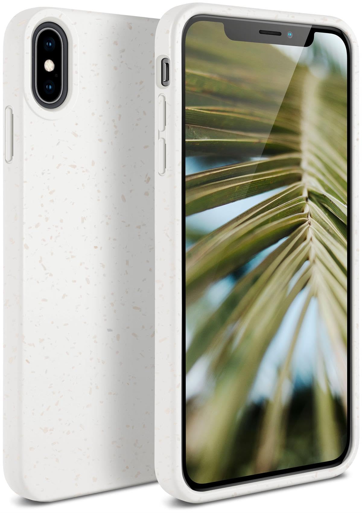 Coque iPhone XS Max biodégradable ONEFLOW Sama Sama blanche - 8