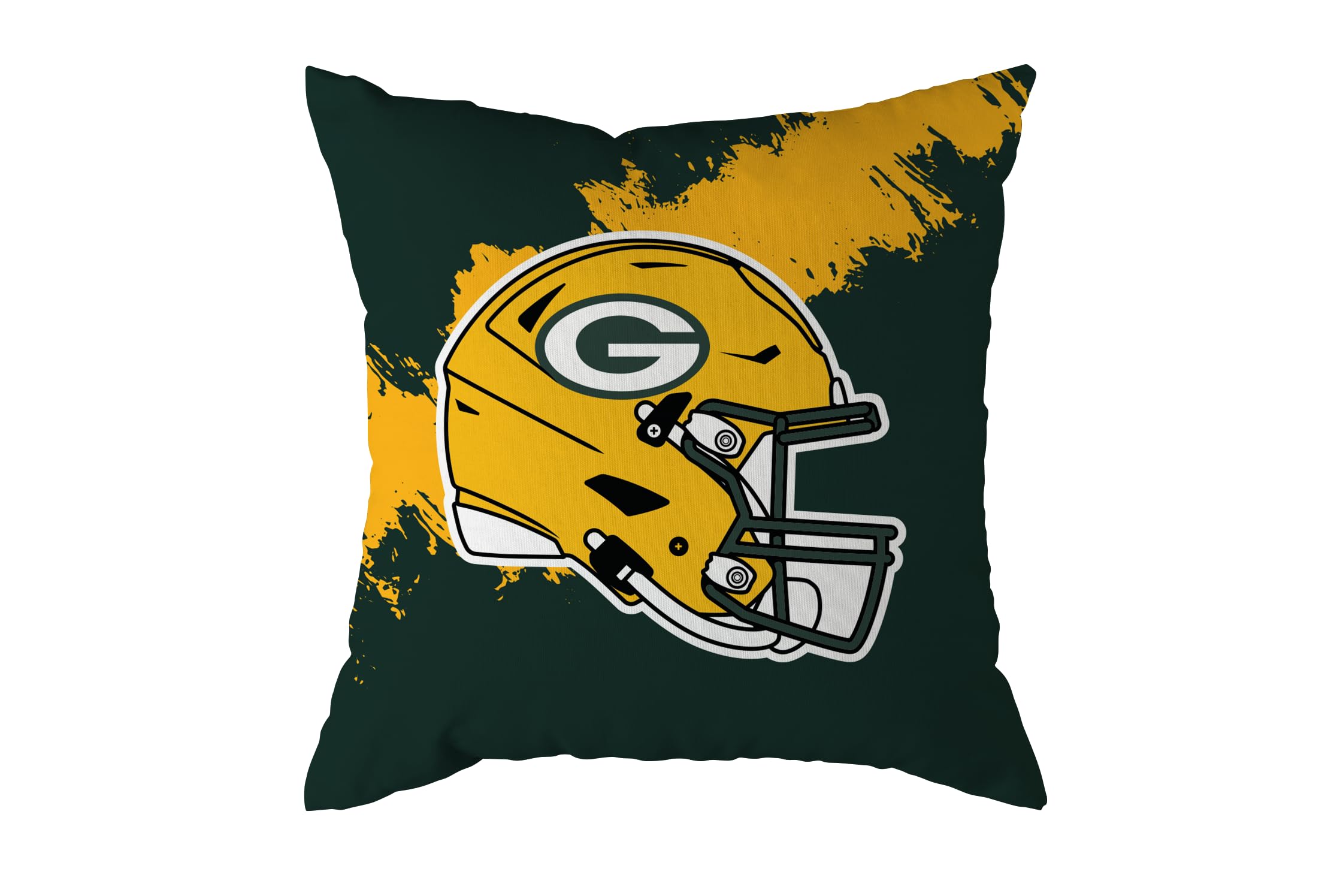 NFL Kissen Green Bay Packers Football Cushion Brush Pillow Sofakissen 50x50cm
