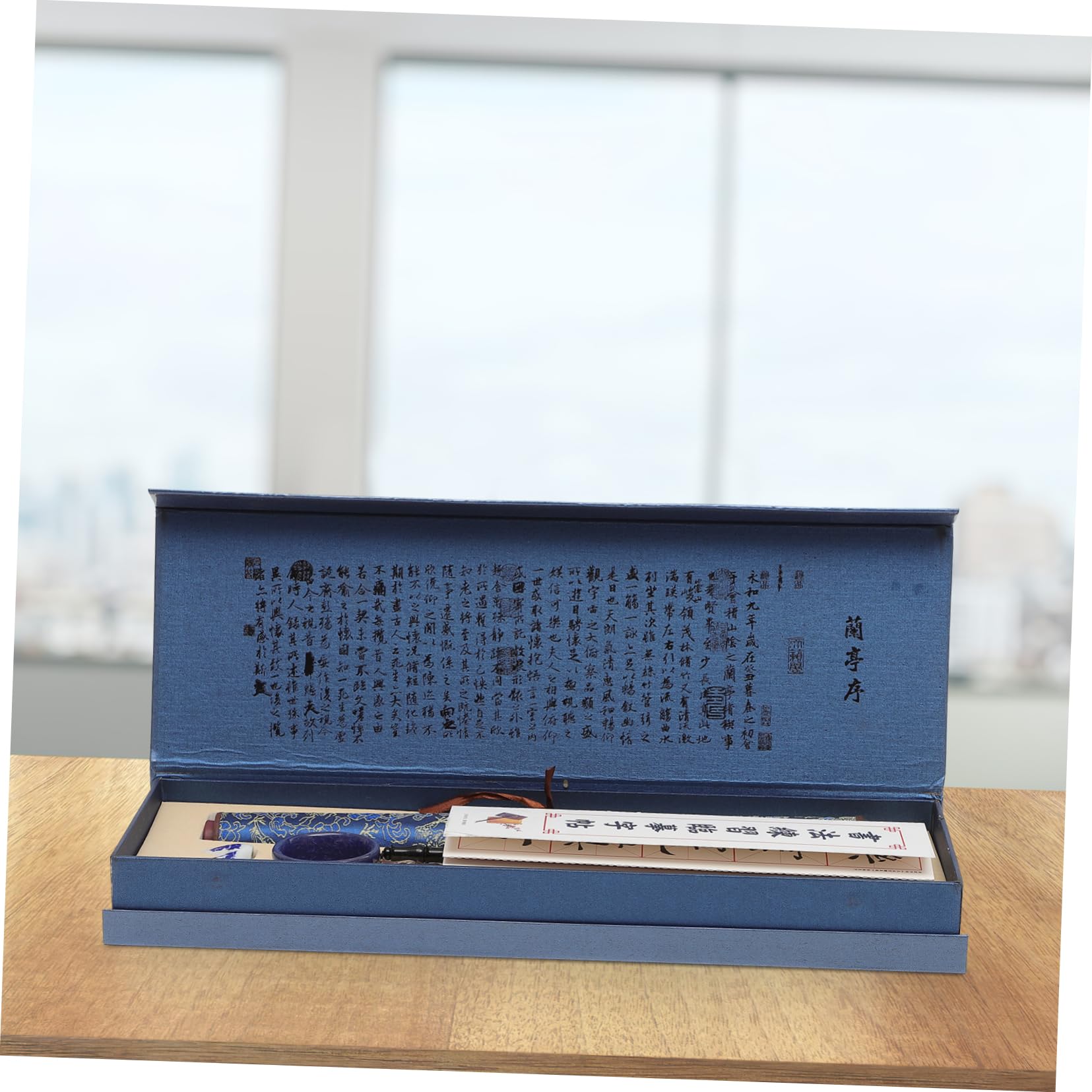 Housoutil Juego de Caligrafía Paño para Escribir Agua, Reutilizable y Portátil, para Principiantes, Práctica de Escritura y Pintura