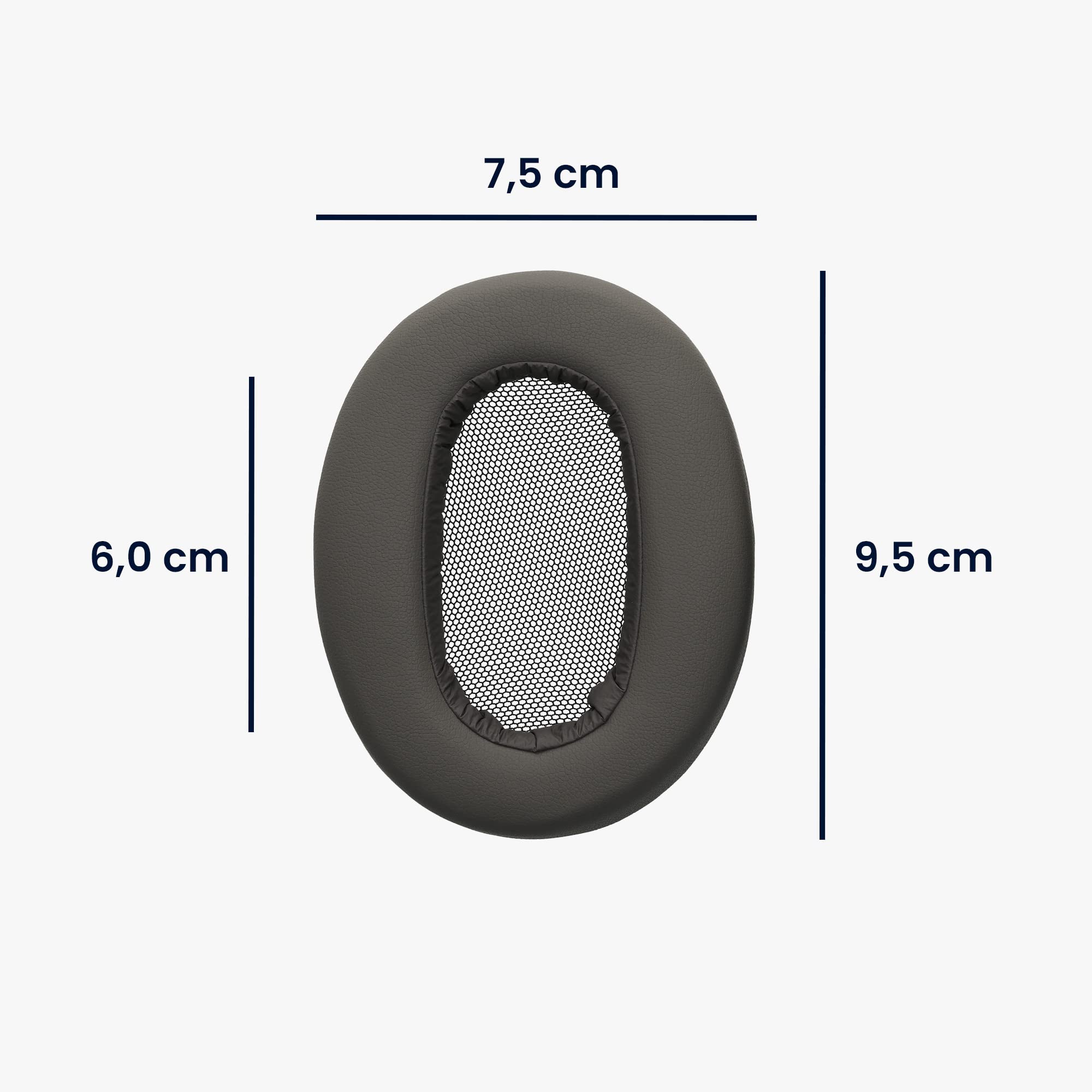 Amazon | kwmobile 2x ヘッドホンカバー Sony MDR-1AM2対応 交換用