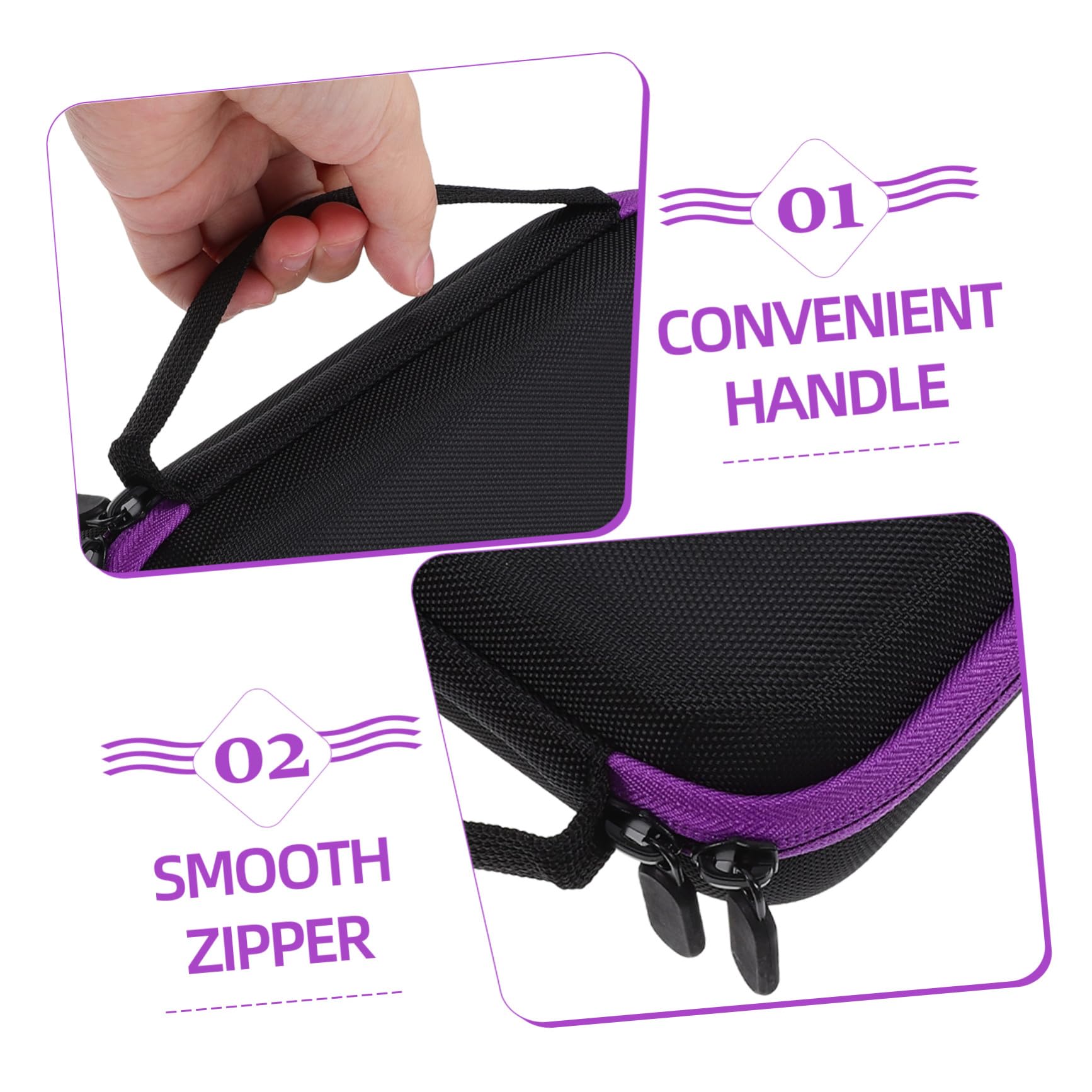 BESPORTBLE Custodia Porta Yoyo Oxford Nero 6 Scomparti, Protegge e Trasporta Facilmente Tuo Yoyo per Uso Domestico e Party