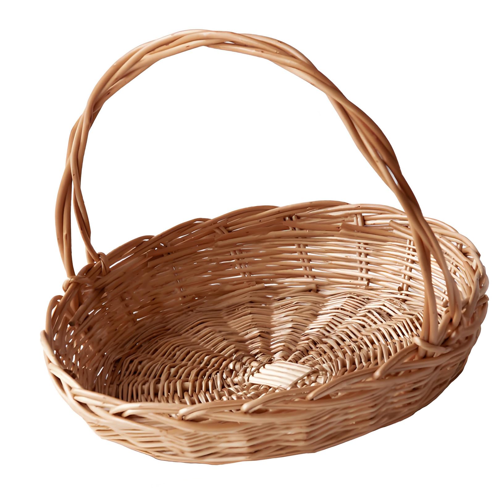 Bucolic Handwoven Picnics Basket Large Capacity and Portable Natural Fiber Picnics Carriers for Everyday Use and Gifting Large Capacity Outdoor Carrier
