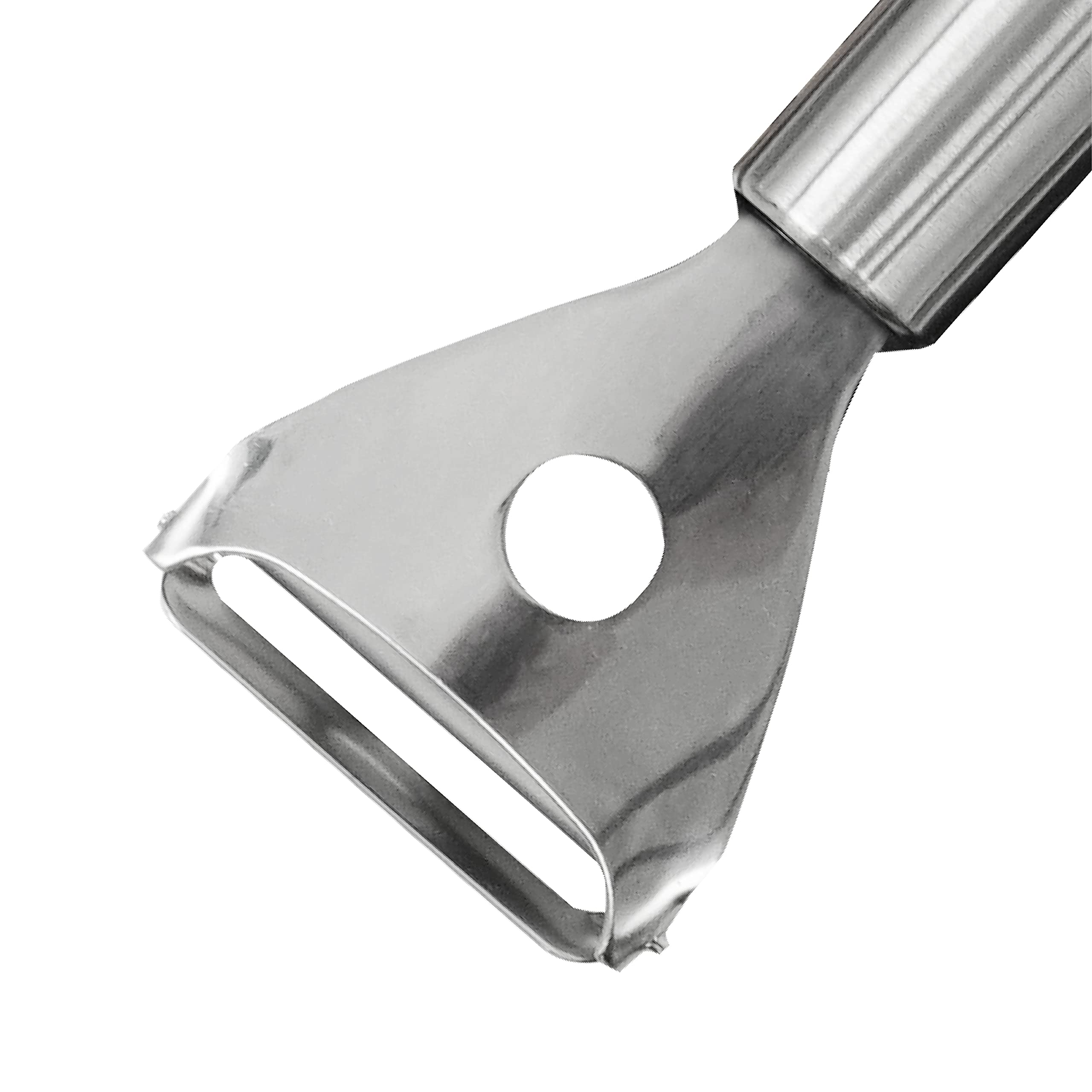 Fackelmann ORIGIN Y-Peeler, Vegetable Peeler, Potato Peeler, Stainless Steel Handle & Function Head, 17.5x5.5x1.3cm, Silver - Image 2