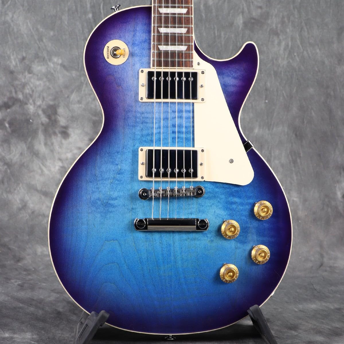 Amazon | Gibson/Les Paul Standard 50s Figured Top Blueberry Burst