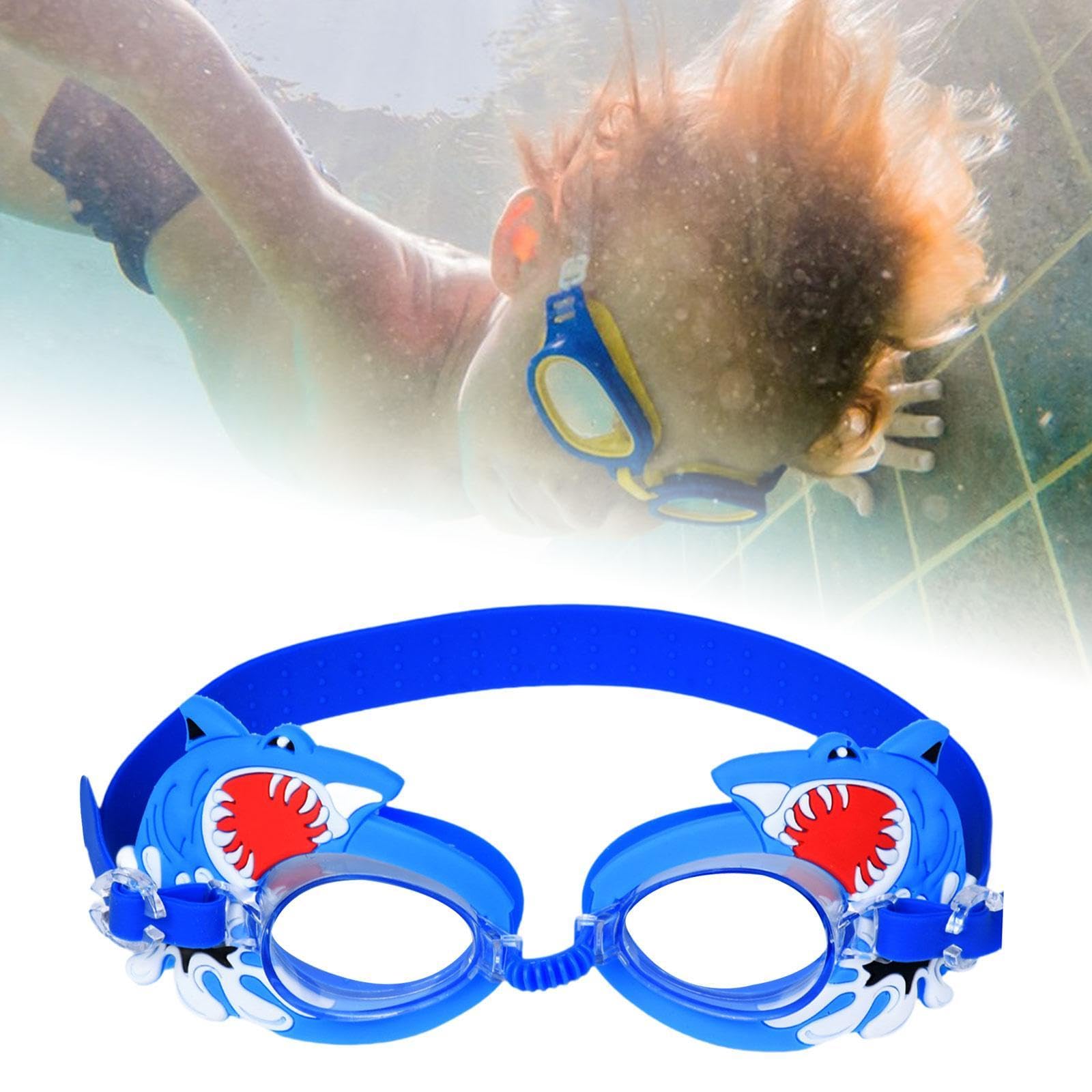 F Fityle 3X Lunettes de Natation pour Enfants, Accessoires Aquatiques pour Activités Estivales