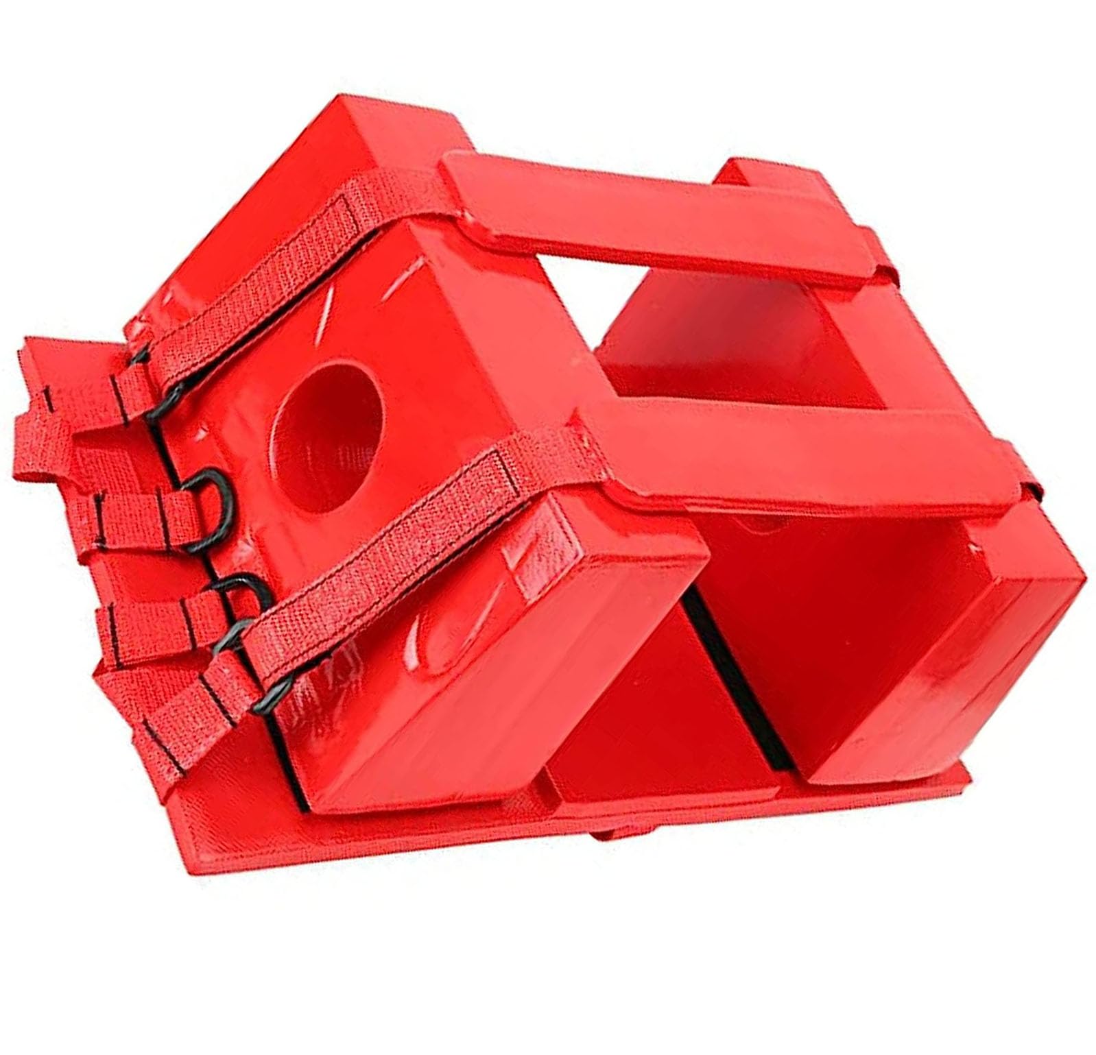 Inmovilizador de cabeza de placa de columna vertebral ajustable, inmovilizador de cabeza impermeable, práctica ayuda de emergencia con correas, soporte de cabeza de rayos X de primeros auxilios para