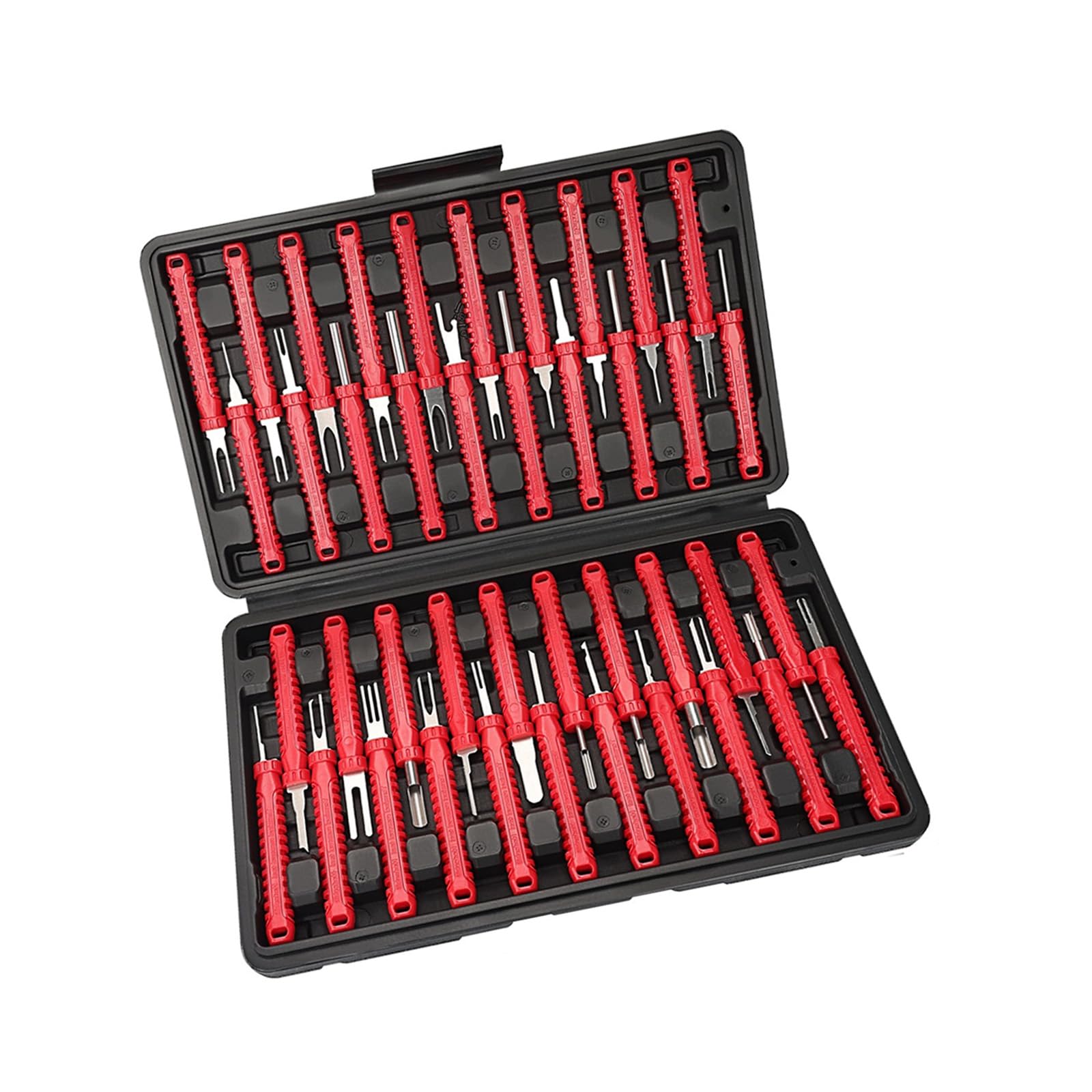 ordinarYone Pack of 41 General Terminals Pin Removal Tool Set with Storage for Automotive Electrical Connector Household Device