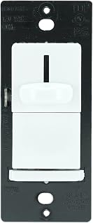 Legrand-Pass & Seymour LSLV603PWV Slide Dimmer Low Voltage 600-volt Alternating Three Way Preset, White