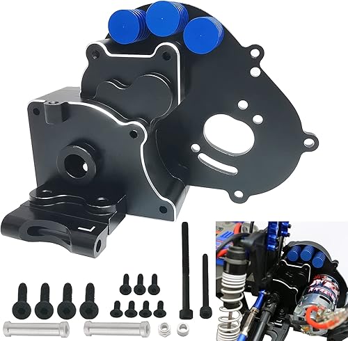 Piezas de transmisión de aluminio mejoradacaja de cambios para 110 Traxxas Slash 2WDVXLsin montar, 2WD RustlerVXL, 2WD StampedeVXL, 2WD BanditVXL,