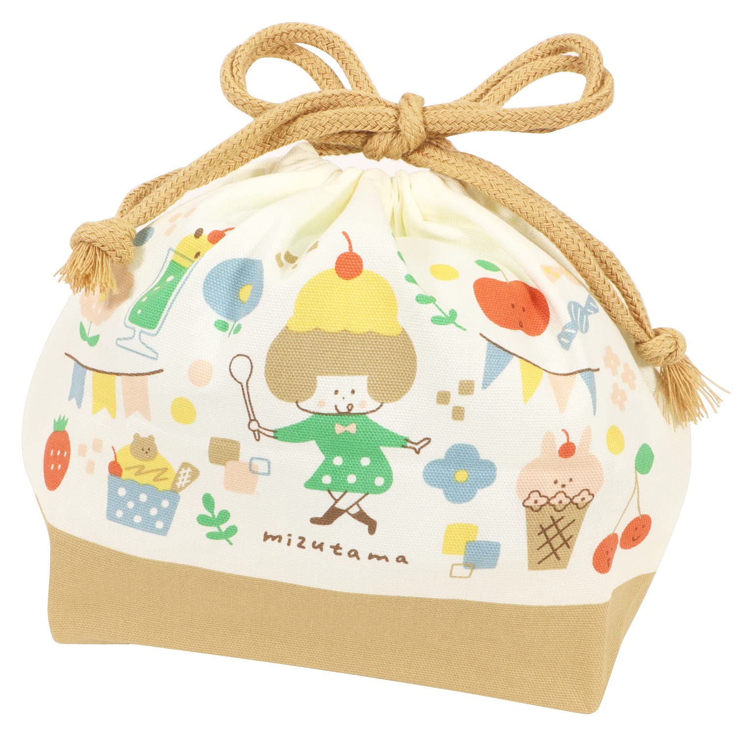 Amazon｜クツワ mizutamaさん お弁当袋 MU006 日本製｜ランチクロス