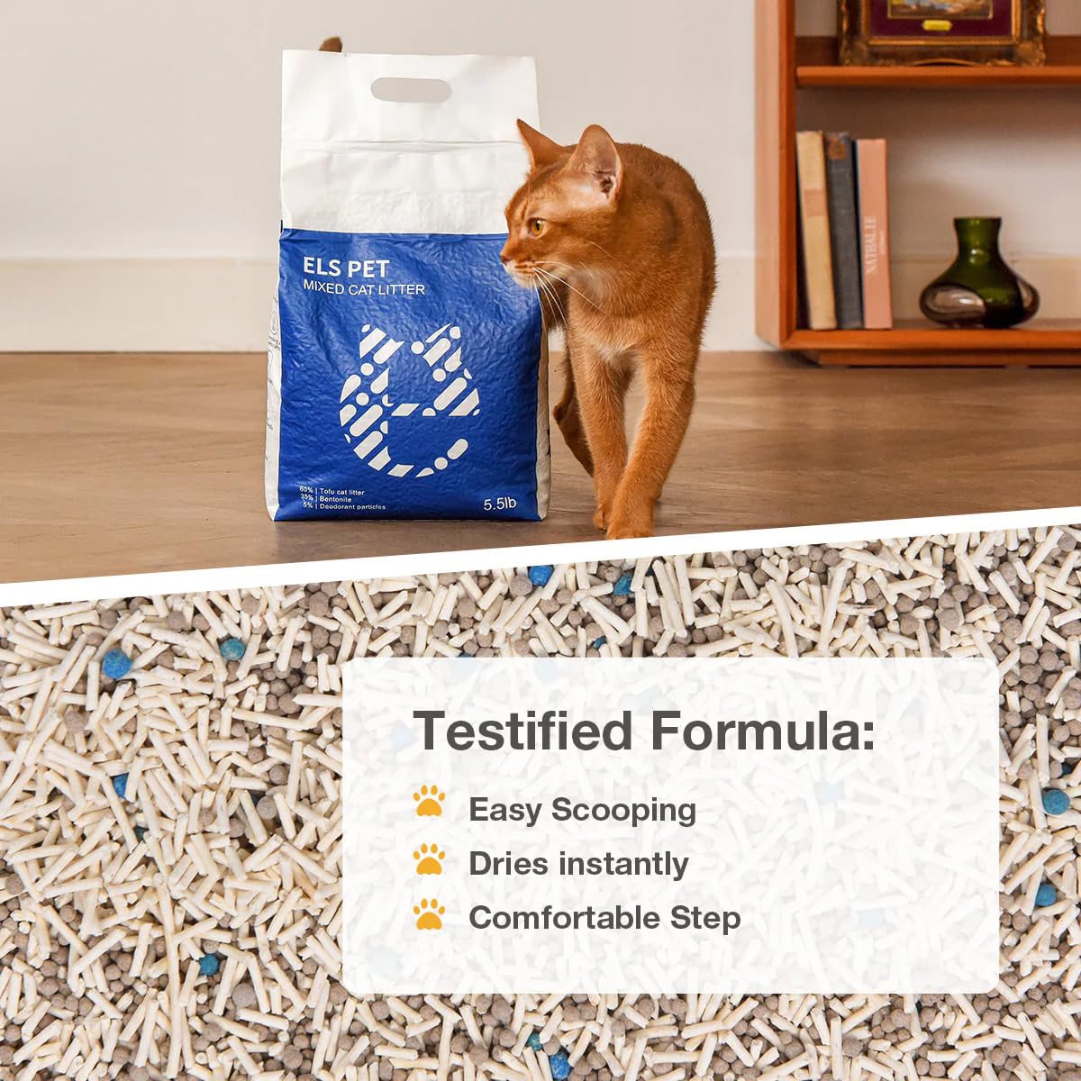 Arena Para Gatos De Tofu, Arena Para Gatitos Sin Polvo, Sec. | Cuotas Sin Interés