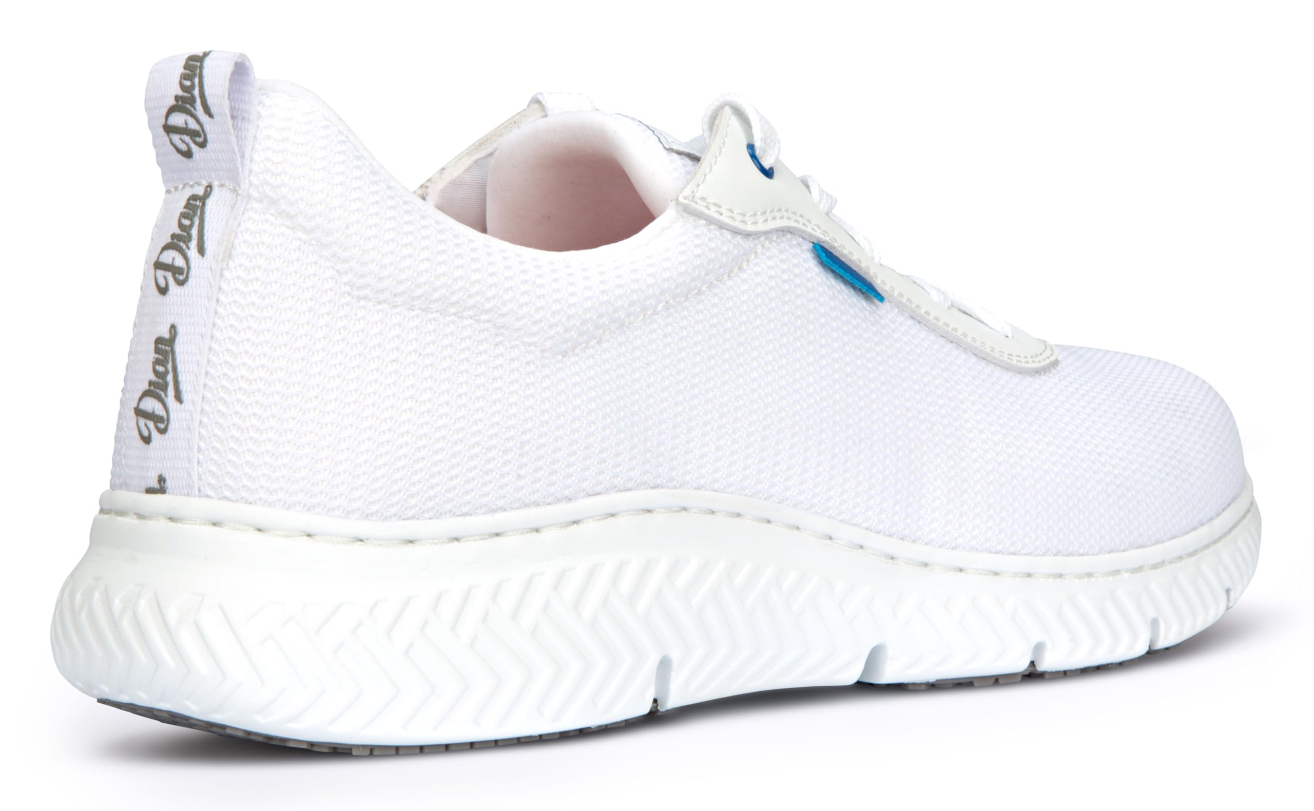 DIAN - SEUL Blanco 41, Zapatilla de Trabajo para Sanidad, Hostelería y Restauración, Zapato de Trabajo Unisex, Plantilla Acolchada y Suela Antideslizante, Material Transpirable y Repelente a Líquidos