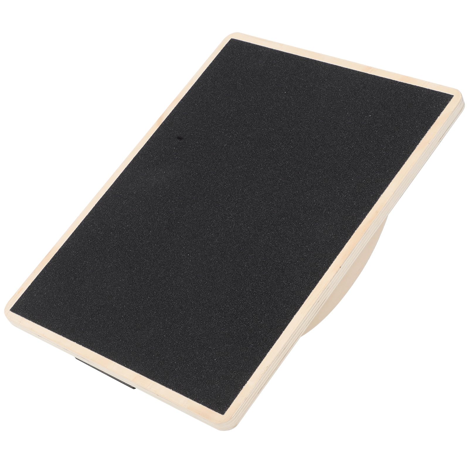 ibasenice Tabla de Equilibrio de Madera Maciza Rectangular, Antideslizante, para Entrenamiento de Coordinación y Estabilidad, Adultos, Gimnasio en Casa