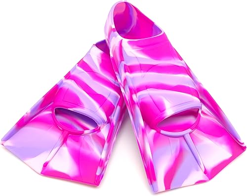 Miniatura 21 de Aletas de entrenamiento de natación, aletas de natación para niños, cómodas aletas de natación adecuadas para niños, principiantes, niñas, niños