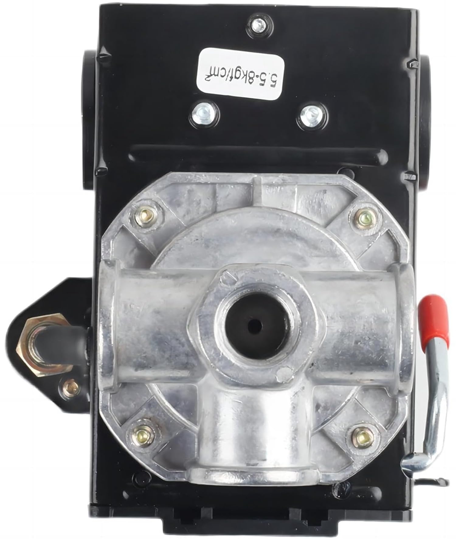 ZZYWWP エアコンプレッサー圧力スイッチ LF10-4H 95-125 PSI 20A 4ポート圧力制御スイッチバルブ NPT 1/4