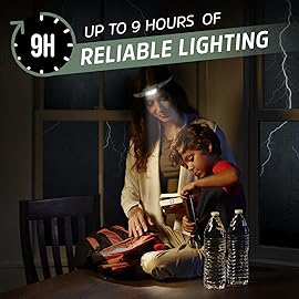 Energizer Universal+ LED Headlamp (2-Pack), IPX4 Water Resistant Headlamps, Bright Head Light for Outdoors, Camping, Running, Storm, Survival LED Light for Emergencies (Batteries Included)