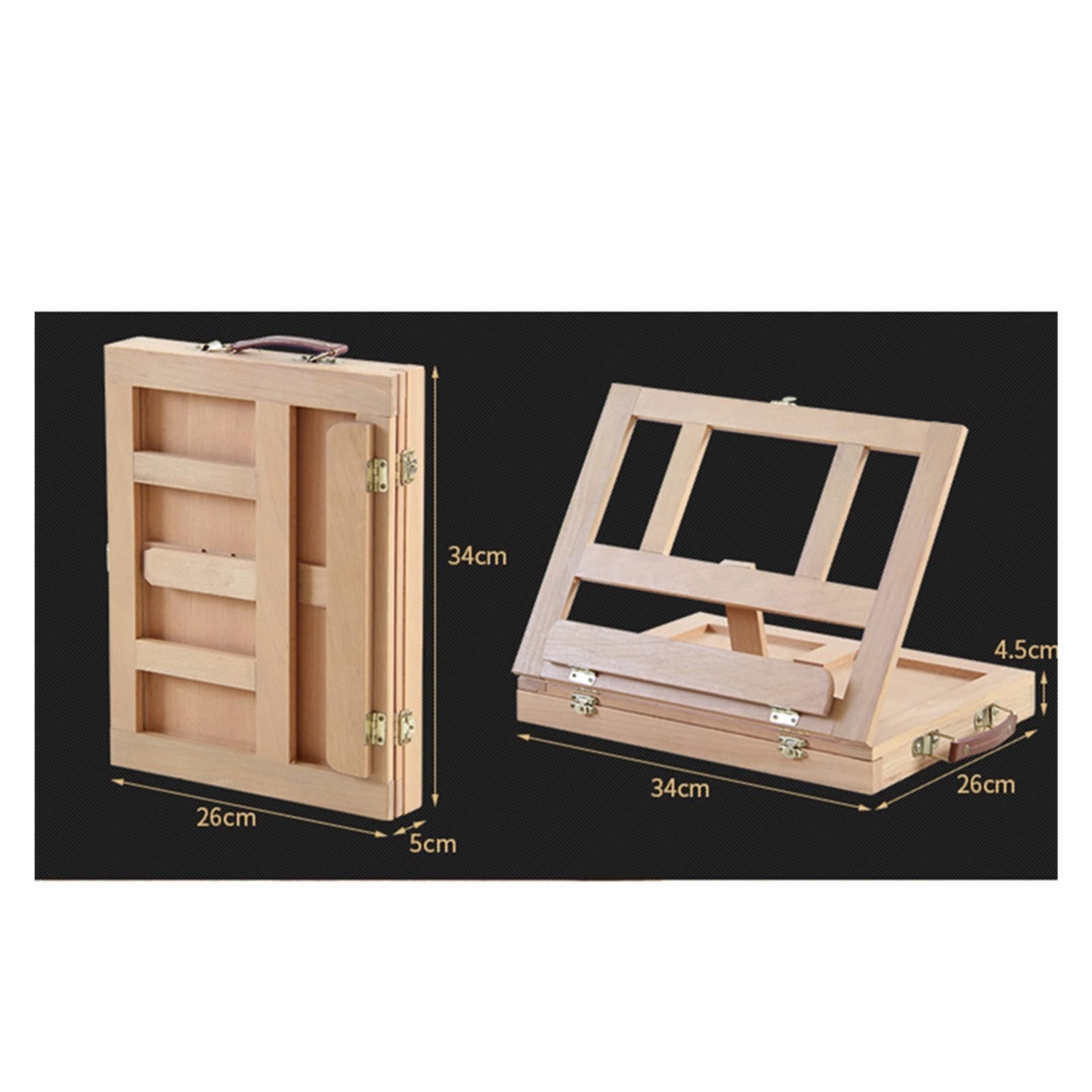 Leggio Per Ricettari In Legno 22.6x37cm,Supporto Per Ricette Pieghevole,Pratico Supporto Porta Libri Per Cucina,Ideale Per Letture Gourmandes E Tablet,Arredamento Vintage Per La Tua Cucina - Foto 10