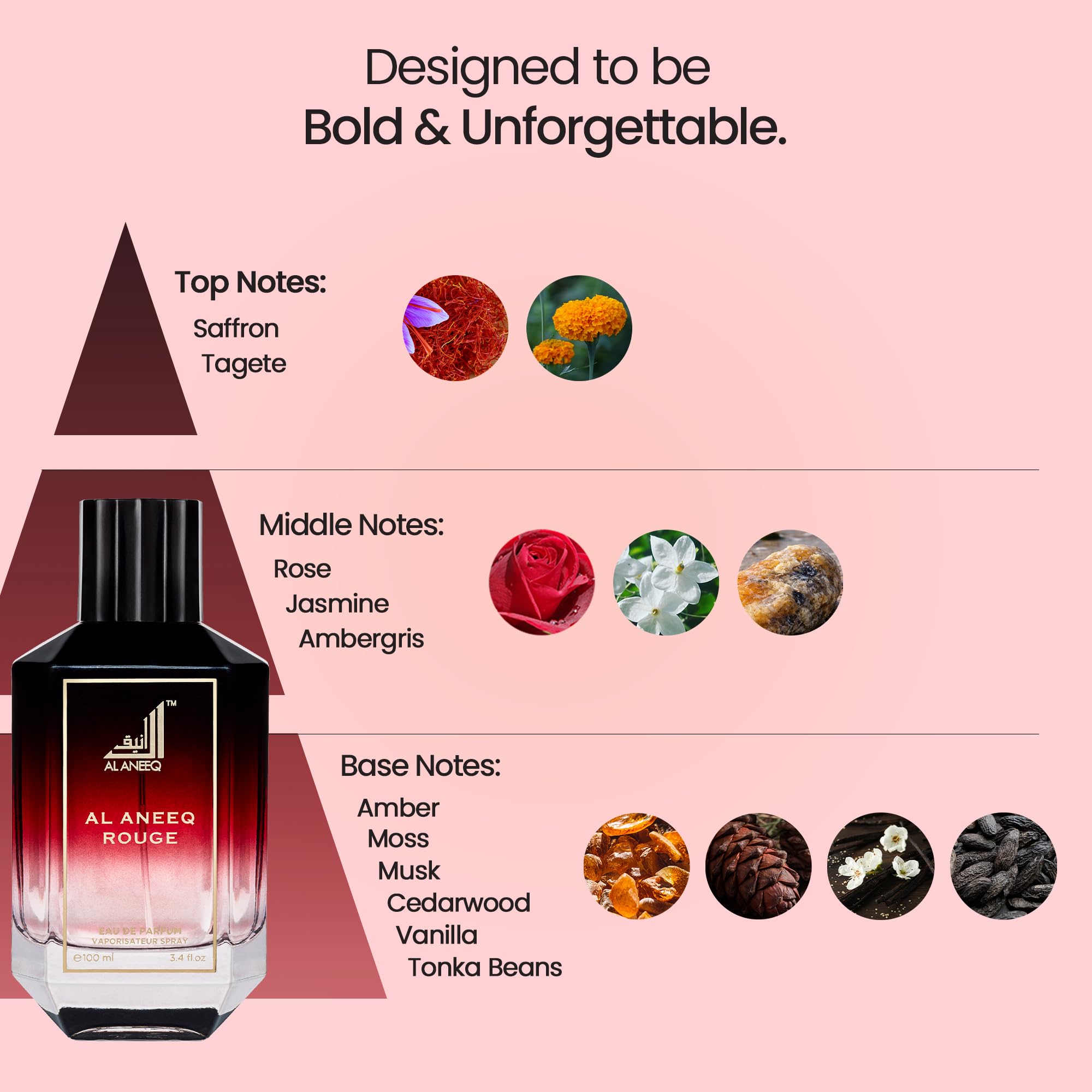 Al Aneeq Rouge - Parfum Homme et Femme - Eau de Parfum (100ml)